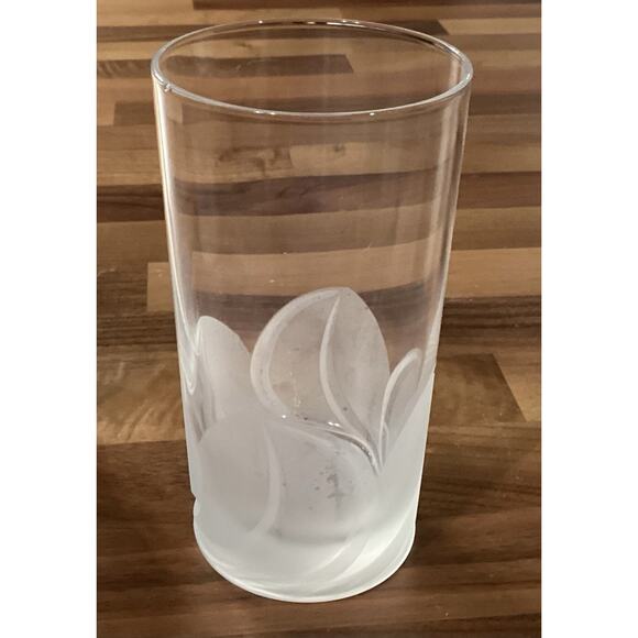 3 Cristal D'Arques Durand Highball Glasses Set Elegant Frosted Drink Tumblers - Picture 9 of 10